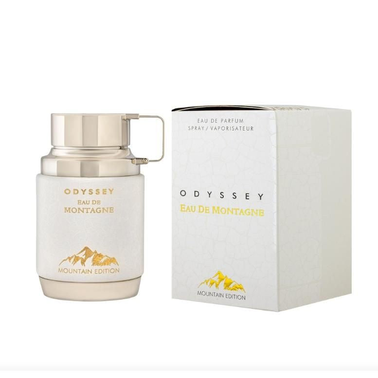 Armaf Odyssey Eau De Montagne Mountain Edition Eau De Parfum Spray 3.4 Ounce Unisex