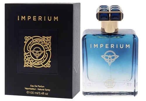 Fragrance World Imperium Eau de Parfum for Men - Captivating Blend of Citrus & Aromatic Spices, Perfect for Bold Confidence & Timeless Elegance