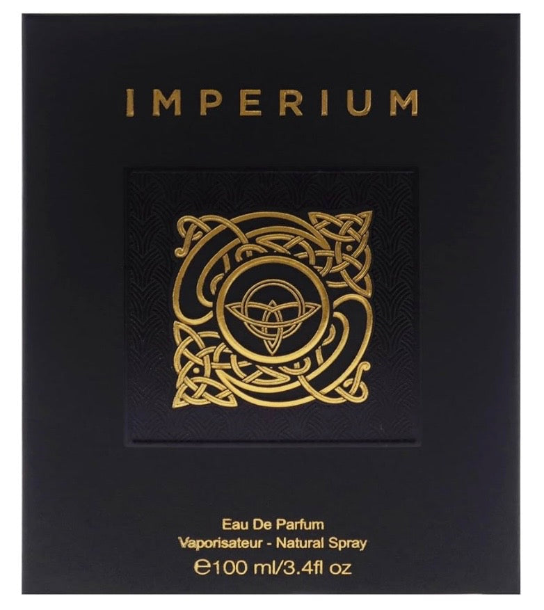 Fragrance World Imperium Eau de Parfum for Men - Captivating Blend of Citrus & Aromatic Spices, Perfect for Bold Confidence & Timeless Elegance